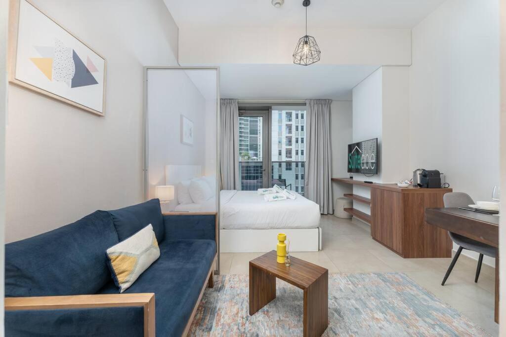 Cozy Studio In Sparkle Tower Jbr By Suiteable Dubai Eksteriør billede